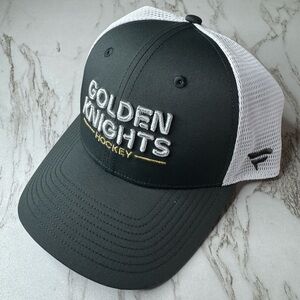 Fanatics Authentic Pro NHL Trucker Cap in Black, White & Gray